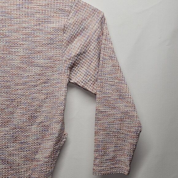 SHEIN Curve Women’s 1XL Multicolor Knit Hoodie Pullover 95% Polyester 5% Elastan - Picture 10 of 16